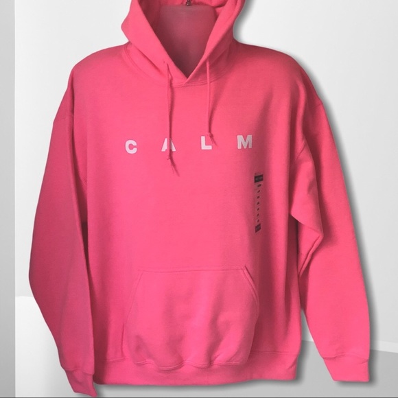 NWT Five seconds of summer CALM Pink hoodie - Picture 6 of 14